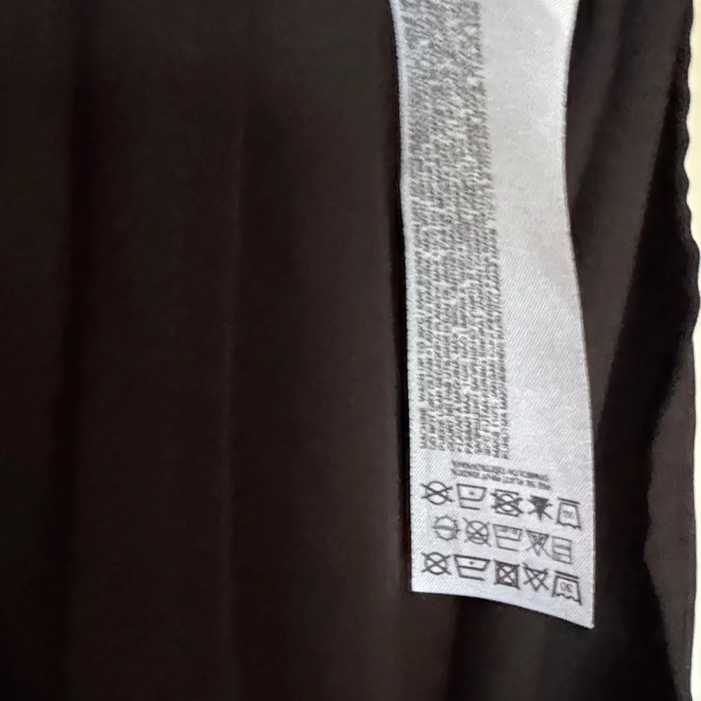 Mango Black Flowy Shirt Dress - Picture 8 of 11